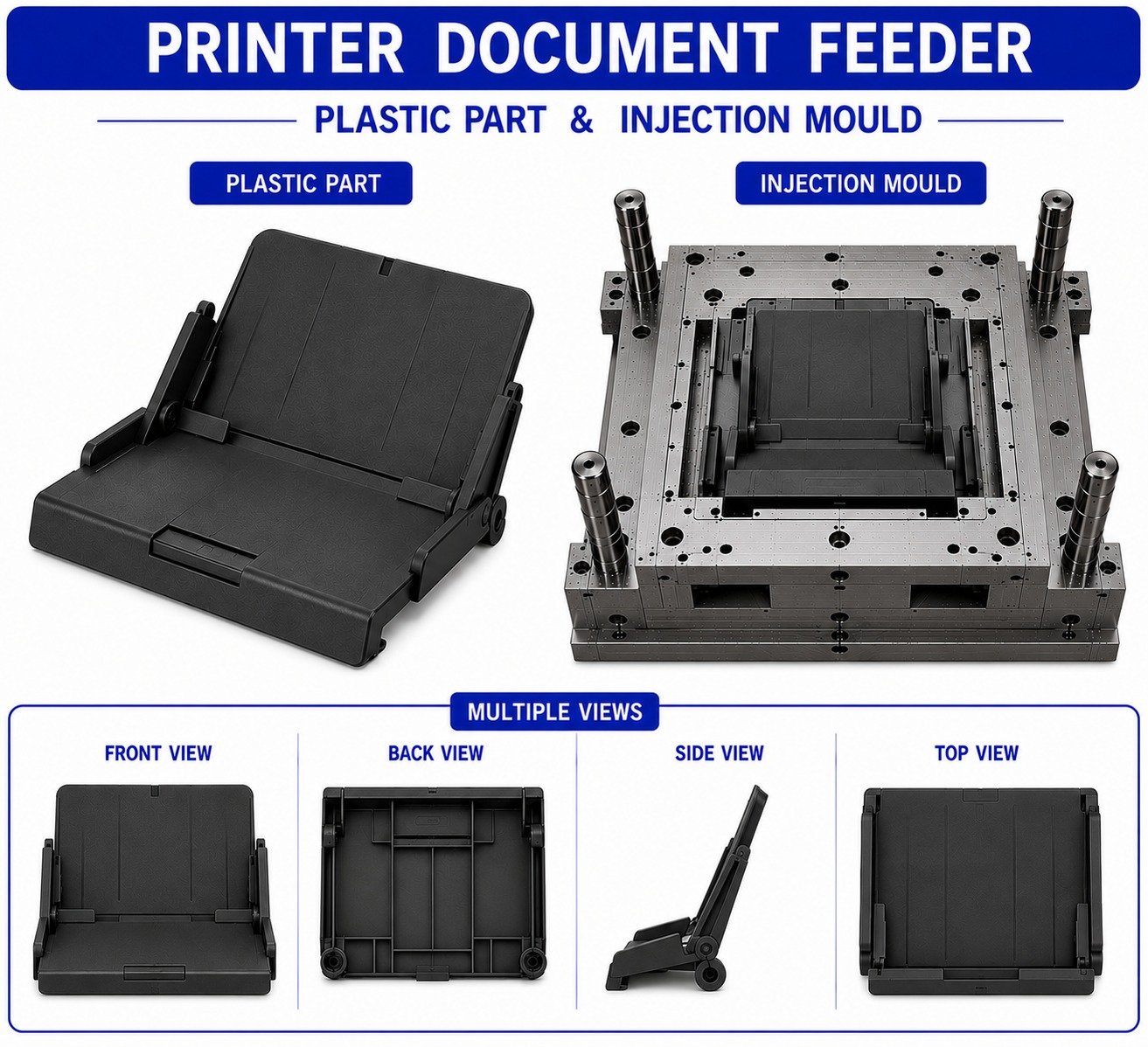 Printer Plastic Document Feeder